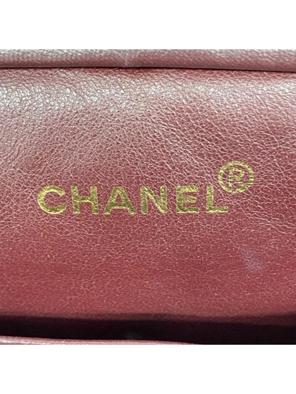 Chanel Shoulder Bag Quilted Lambskin Black Gold